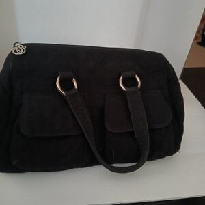 Vera Bradley Black Quilted Bag